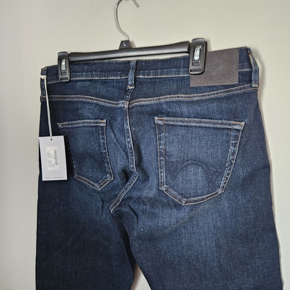 Edwin Jeans Jace Straight Cooper Blue Denim Casual Neutral Classic Medium - Picture 9 of 15